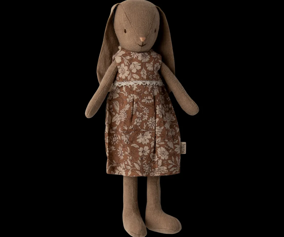 Clearance Maileg Bunny size 2, Brown - Dress