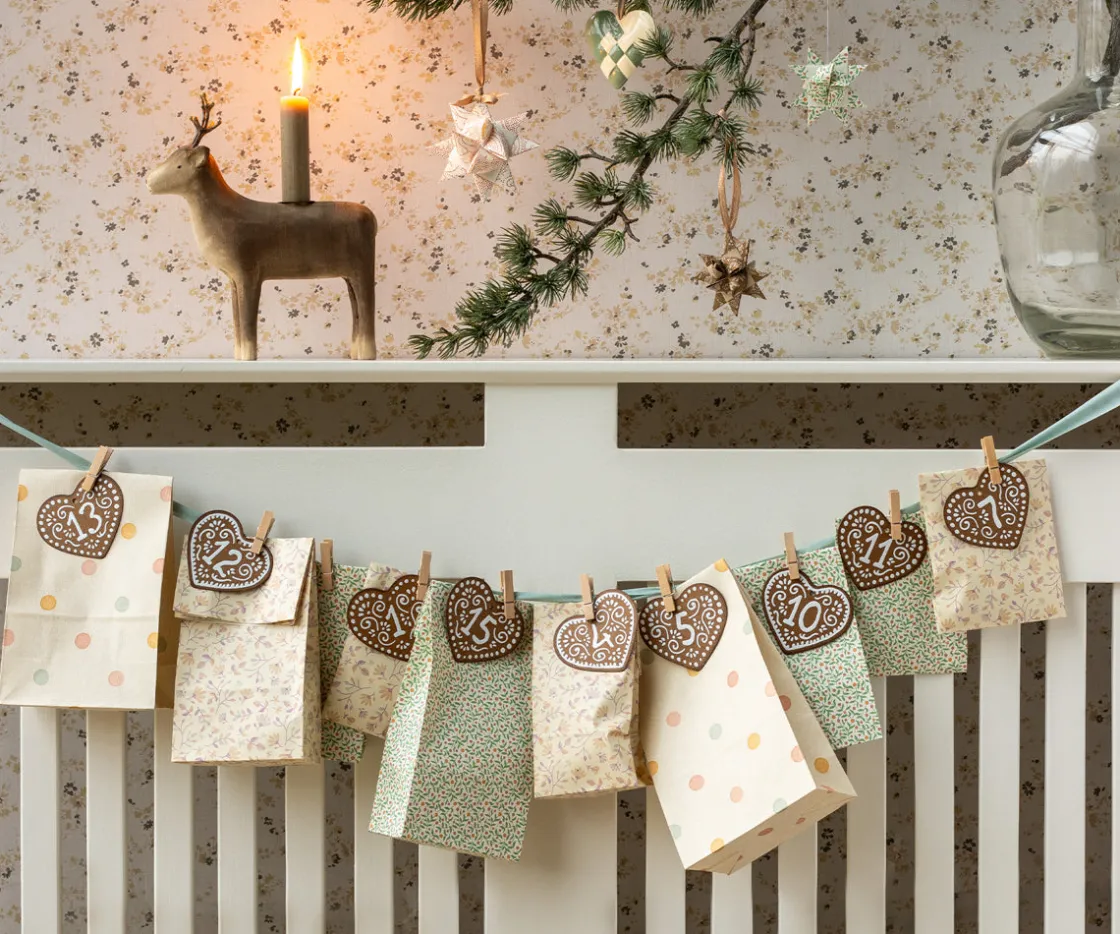 Discount Maileg Calendar tags, No. 1-24