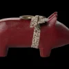 Cheap Maileg Candle holder, Medium pig - Red