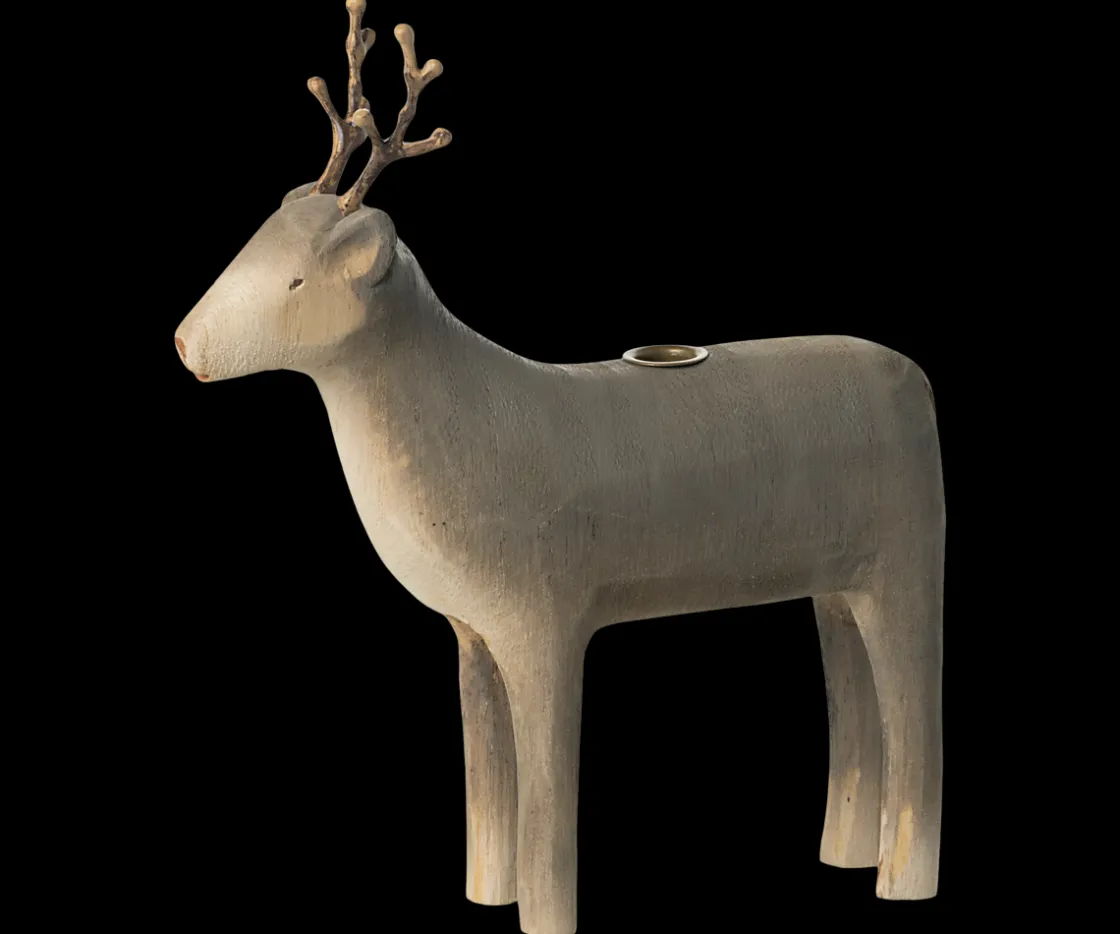 Clearance Maileg Candle holder, Medium reindeer