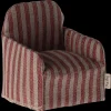 Sale Maileg Chair, Mouse - Stripe