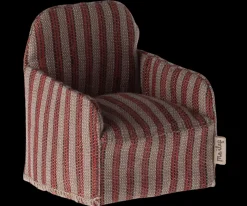 Sale Maileg Chair, Mouse - Stripe