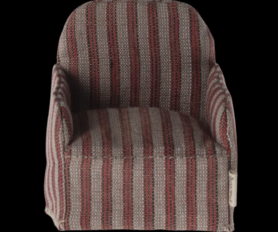 Sale Maileg Chair, Mouse - Stripe