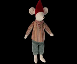 Online Maileg Christmas mouse, Medium - Boy