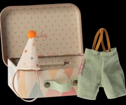 Outlet Maileg Clown clothes in suitcase, Little brother mouse
