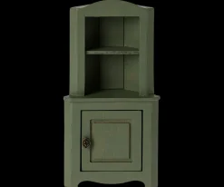 Outlet Maileg Corner cabinet, Mouse - Dark green