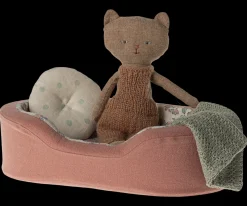 Hot Maileg Cosy basket, Small - Coral