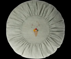 New Maileg Cushion, Round, Small - Mint