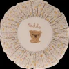 Online Maileg Cushion, Round, Small - Teddy, flower