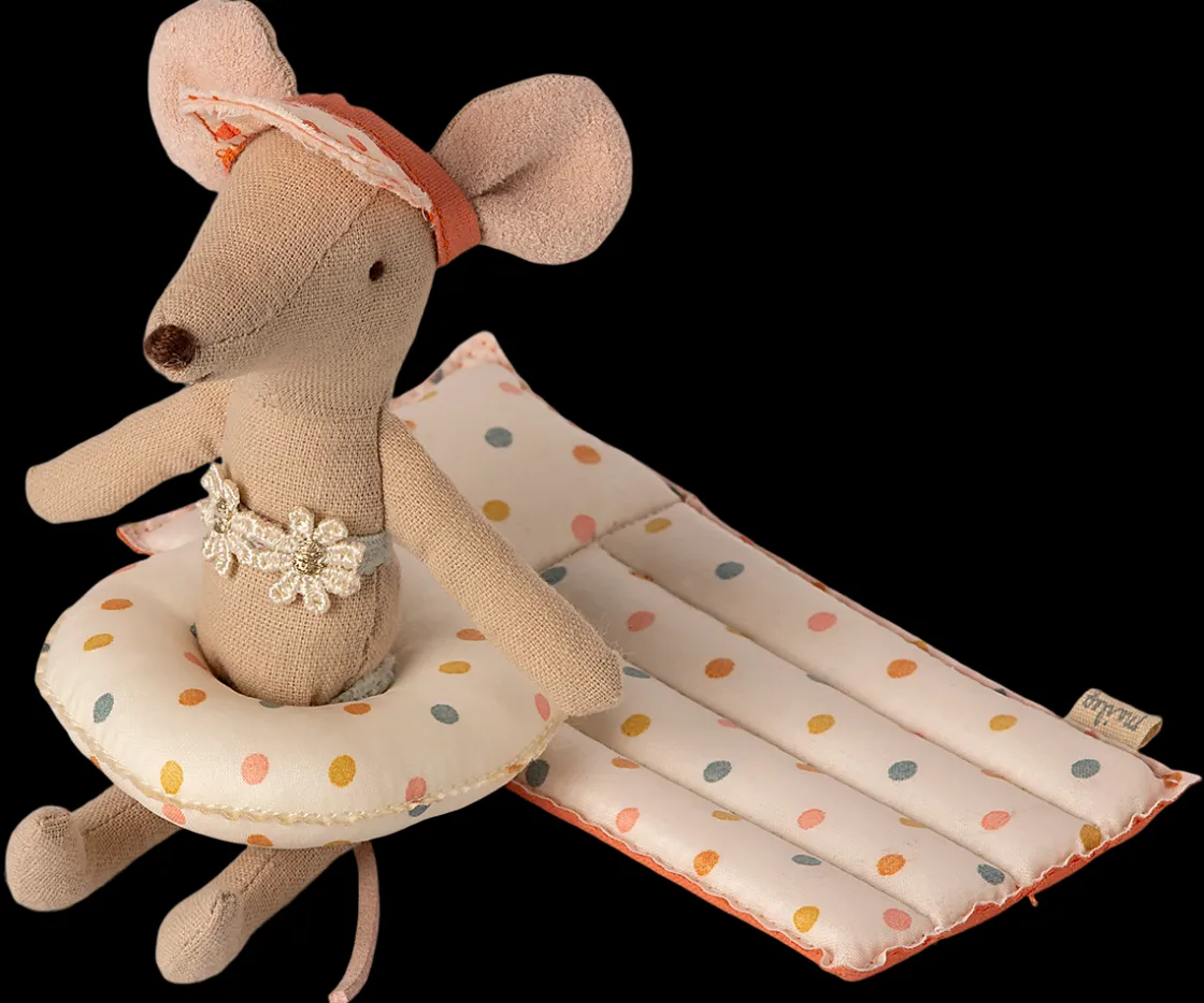 Fashion Maileg Float, Small mouse - Multi dot