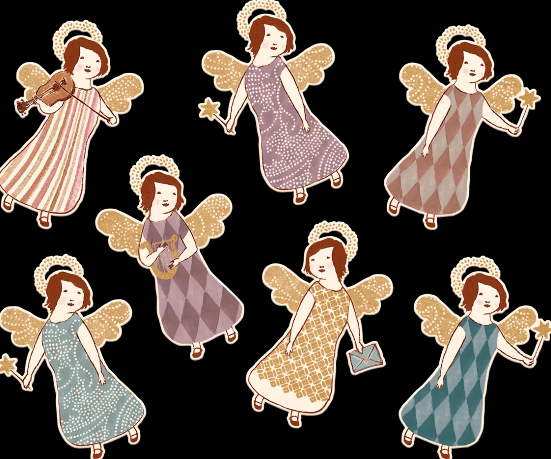 Clearance Maileg Gift tags, Angels, 14 pcs.