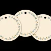 Discount Maileg Gift tags, Ring of flowers, 15 pcs.
