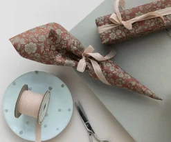 Cheap Maileg Gift wrap, Blossom red - 10 m