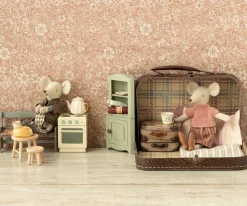 Store Maileg Jacket, pants and tie in suitcase, Grandpa mouse