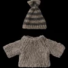 Fashion Maileg Knitted sweater and hat, Big brother mouse