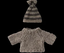 Fashion Maileg Knitted sweater and hat, Big brother mouse