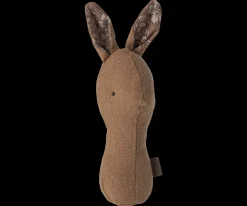 Sale Maileg Lullaby friends, Bunny rattle - Chocolate