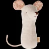 Hot Maileg Lullaby friends, Mouse rattle - Nature