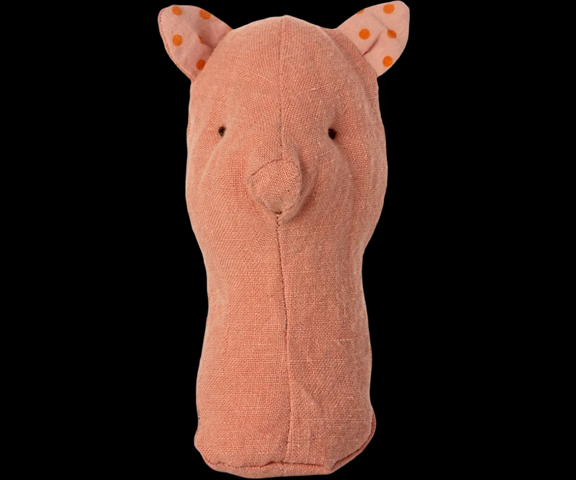 Clearance Maileg Lullaby friends, Pig rattle