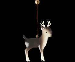 Discount Maileg Metal ornament, Bambi - Dark brown