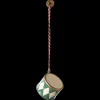 Hot Maileg Metal ornament, Small drum - Dark green