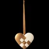 Store Maileg Metal ornament, Small heart - Gold