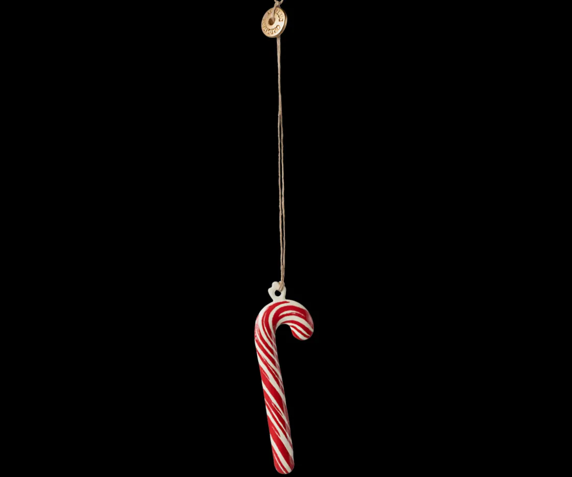 Fashion Maileg Metal ornament, Sugar cane - Stripe