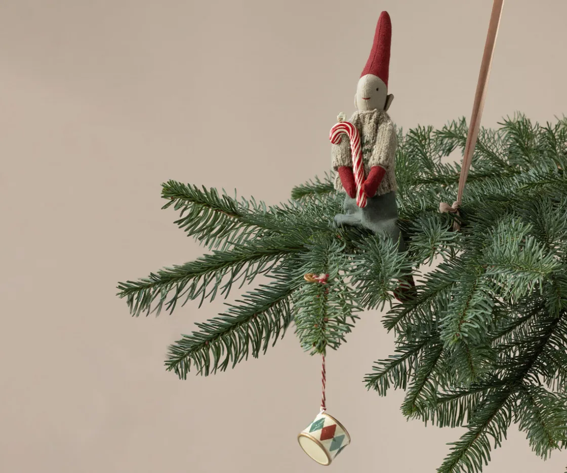 Fashion Maileg Metal ornament, Sugar cane - Stripe