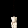 New Maileg Metal ornament, Teddy bear - Off white/Rose