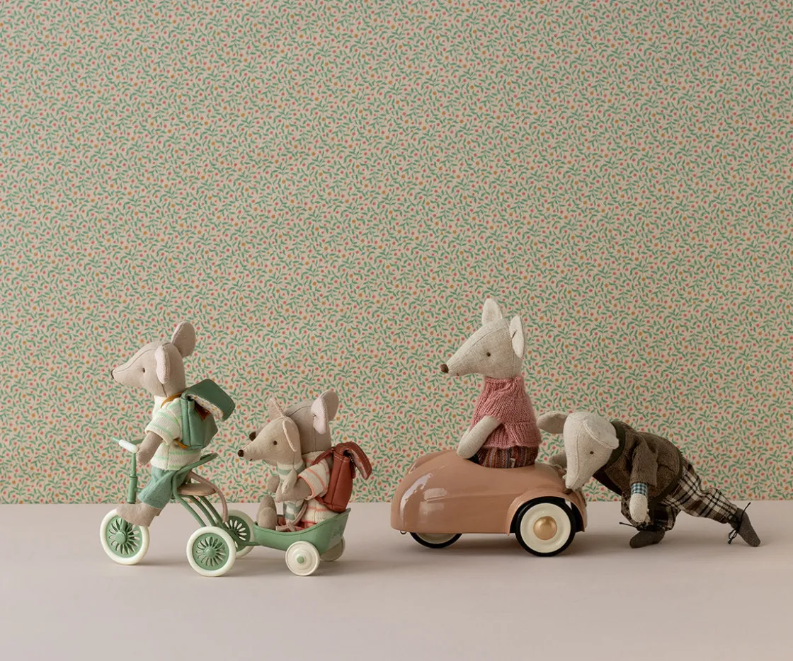 Store Maileg Mouse car - Dark powder