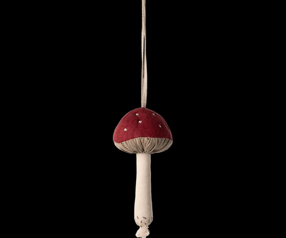 Discount Maileg Mushroom ornament - Red