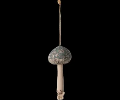 Clearance Maileg Mushroom ornament, Blossom - Green