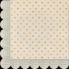 Clearance Maileg Napkin, Multi Dots - Blue