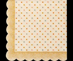 Sale Maileg Napkin, Multi Dots - Ocher
