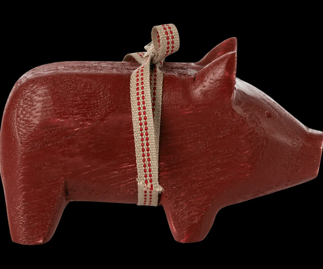 Flash Sale Maileg Pig, Small - Red