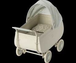 Discount Maileg Pram, Micro - Blue