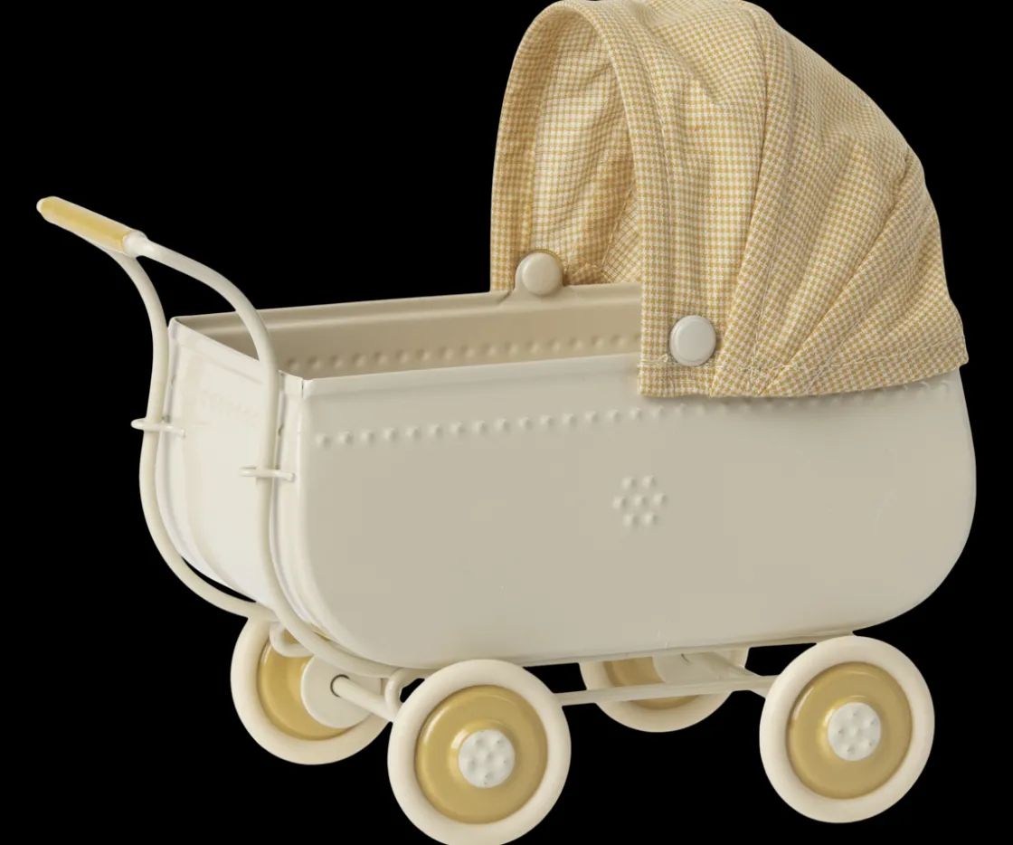 Best Sale Maileg Pram, Micro - Yellow