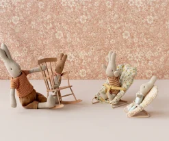 Online Maileg Rabbit, Micro - Marron/Dark powder