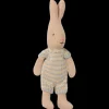 Store Maileg Rabbit, Micro - Mint/Off white