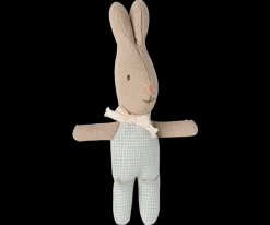 New Maileg Rabbit, My - Light blue check