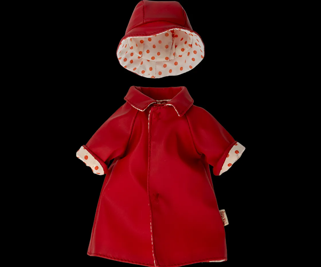 Discount Maileg Rain coat w. hat, Teddy mum