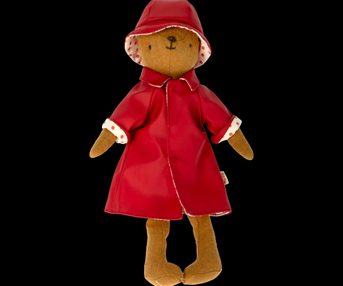 Discount Maileg Rain coat w. hat, Teddy mum