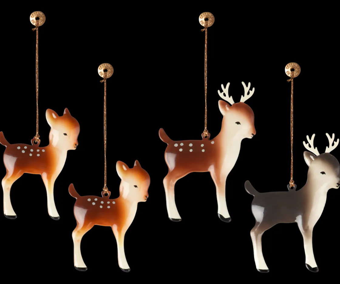 Cheap Maileg Reindeer family, Metal ornaments