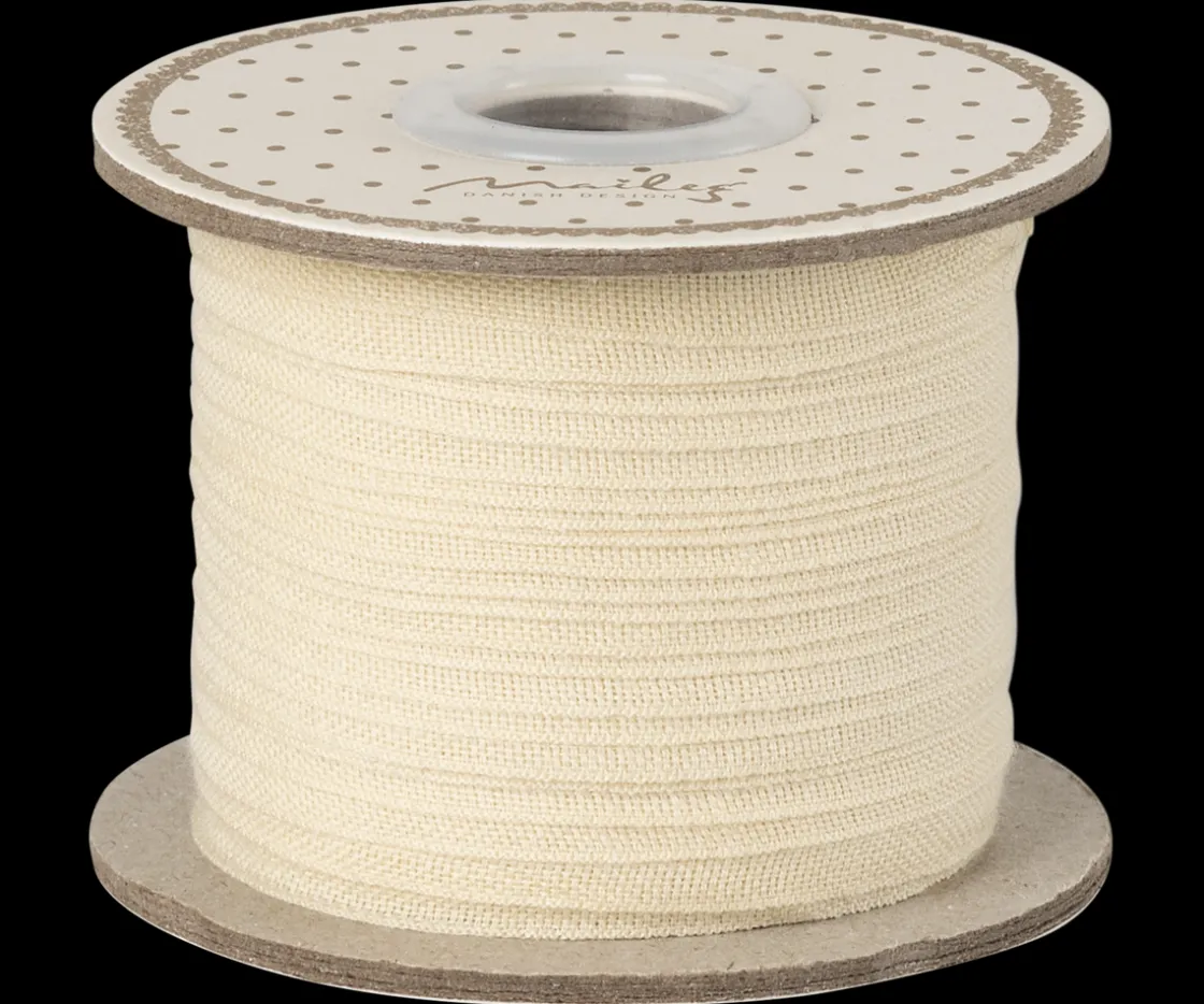 Cheap Maileg Ribbon, 25 m - Cream