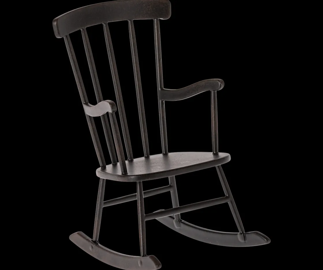 Store Maileg Rocking chair, Mini - Anthracite