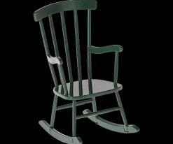 Best Sale Maileg Rocking chair, Mouse - Dark green