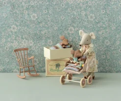 Cheap Maileg Rocking chair, Mouse - Dark powder