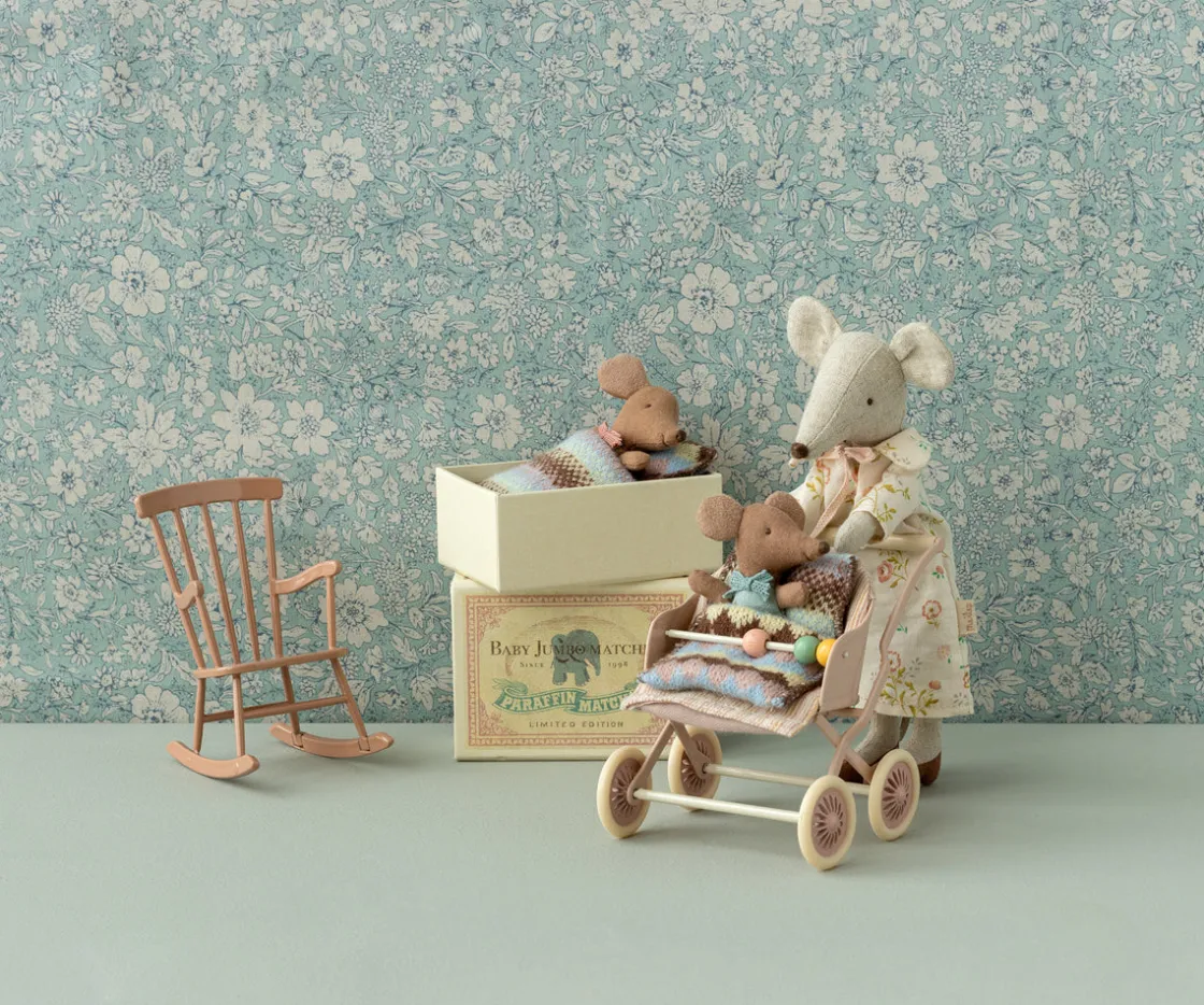 Cheap Maileg Rocking chair, Mouse - Dark powder