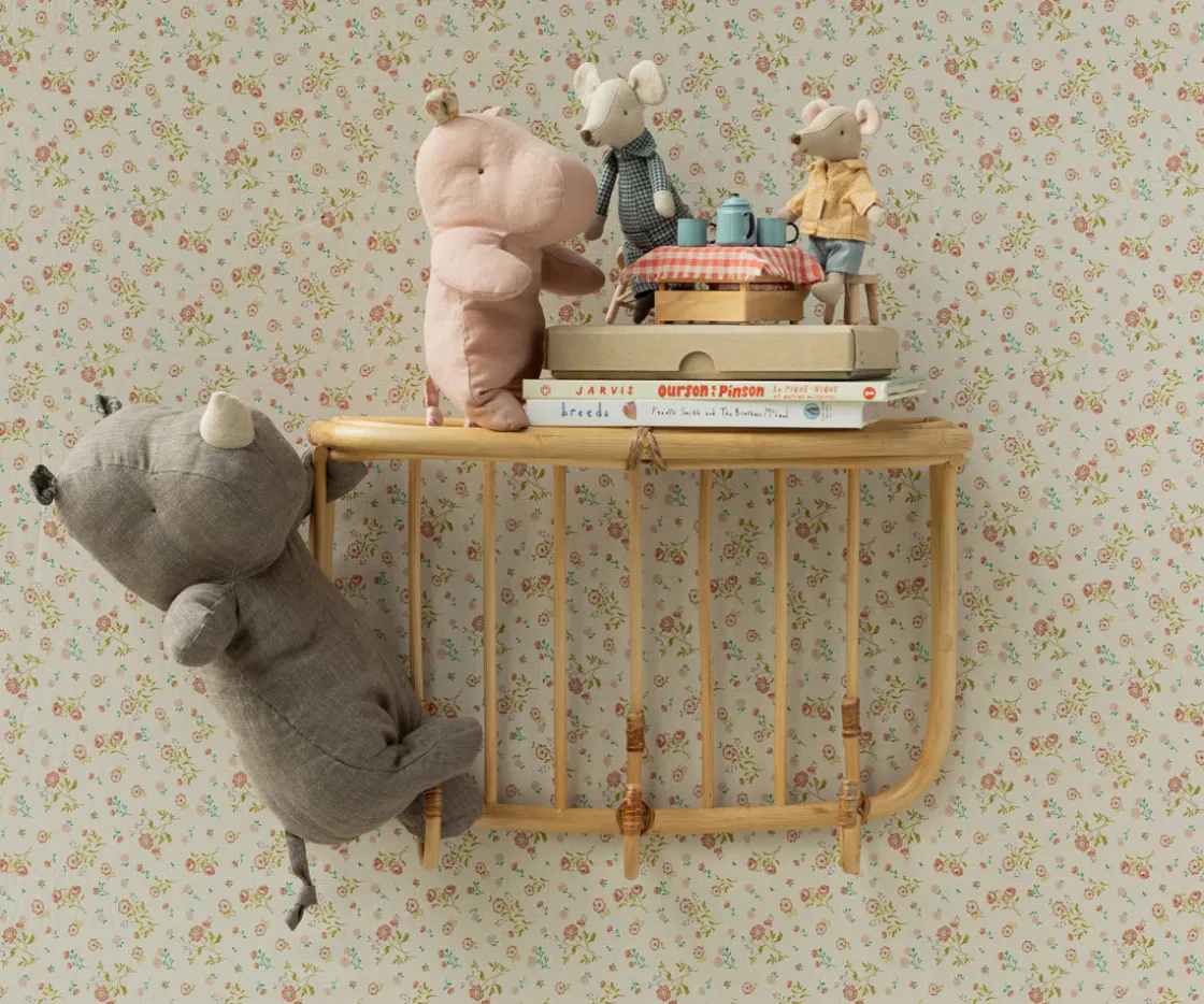 Shop Maileg Safari friends, Small hippo - Soft rose