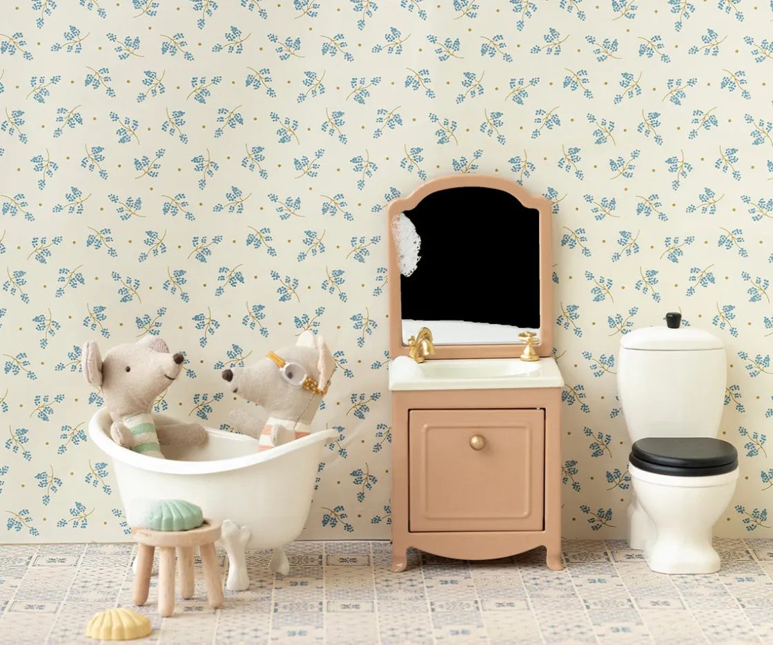 Fashion Maileg Sink dresser, Mouse - Powder